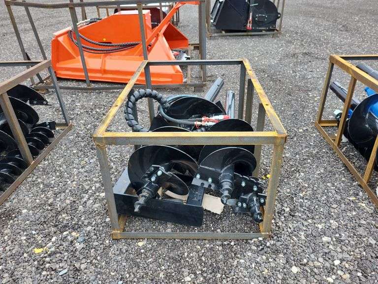 AGROTK Skid Steer Auger J&J Auctioneers LLC