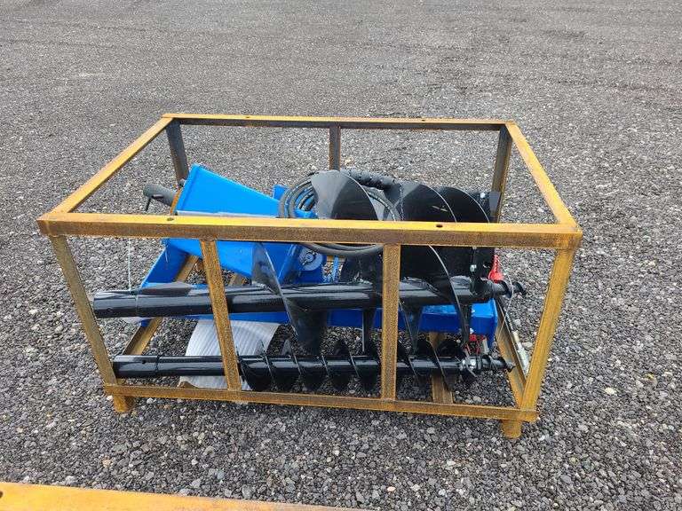 AGROTK Skid Steer Auger J&J Auctioneers LLC