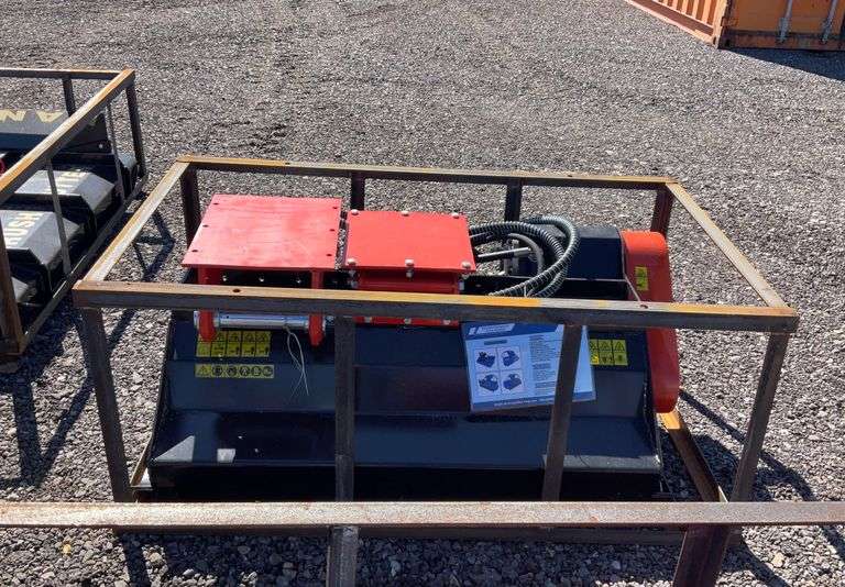 AGROTK Excavator Brush Flail Mower J&J Auctioneers LLC