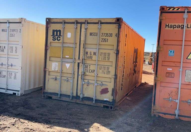 20' Shipping Container J&J Auctioneers LLC