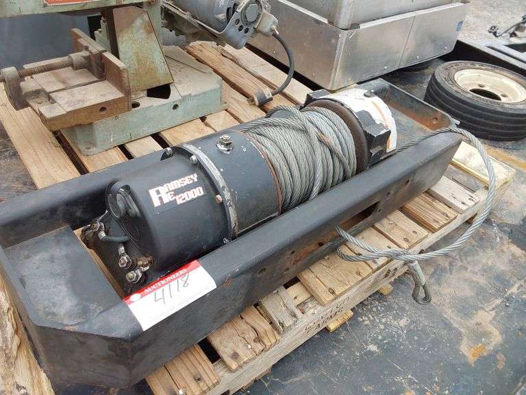Ramsey 12000 Winch J&J Auctioneers LLC
