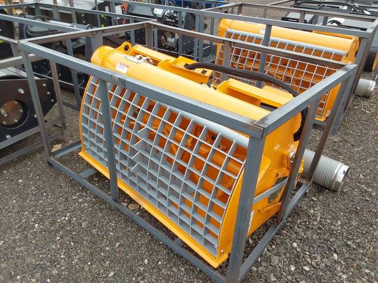 2022 Wolverine Double Discharge Concrete Mixer Attachment J&J