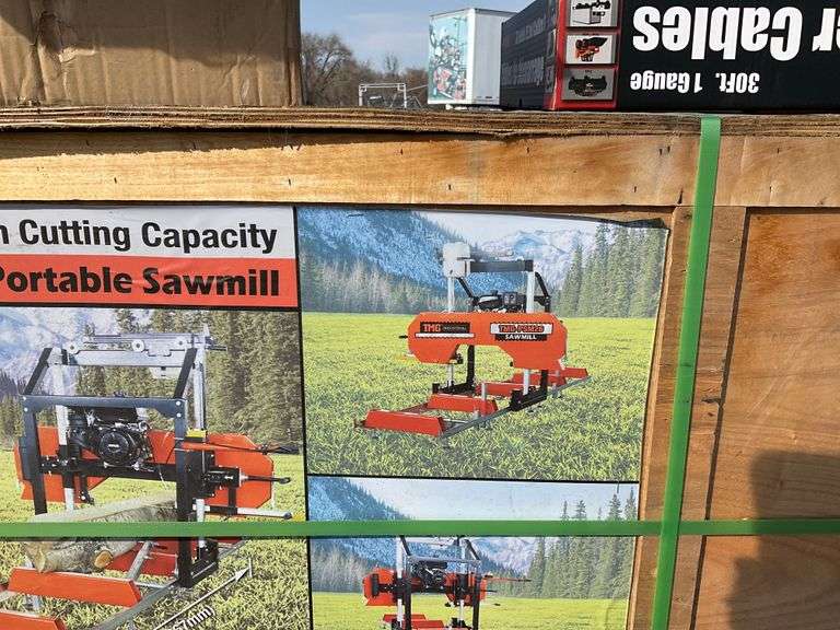 TMG PSM 26 14HP Portable Sawmill J&J Auctioneers LLC