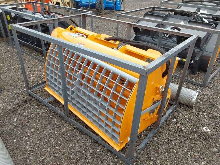 2022 Wolverine Double Discharge Concrete Mixer Attachment J&J