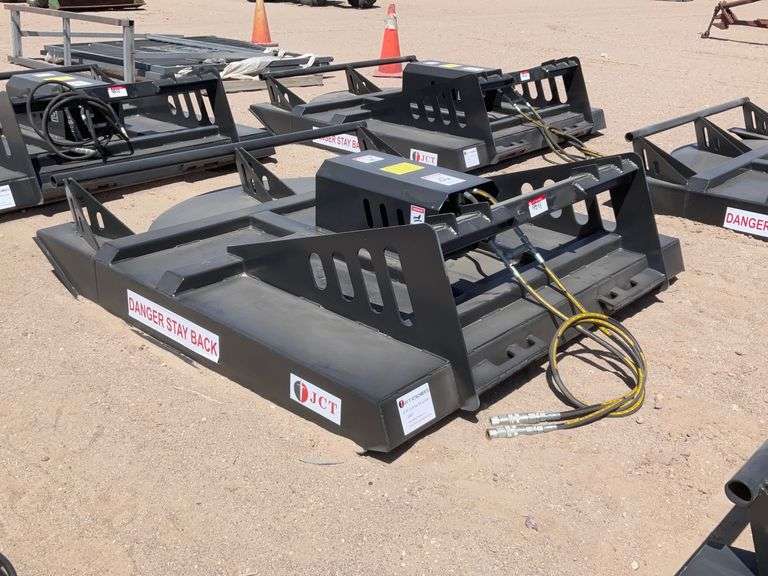 Skid Steer JCT Brush Cutter Attachment J&J Auctioneers LLC