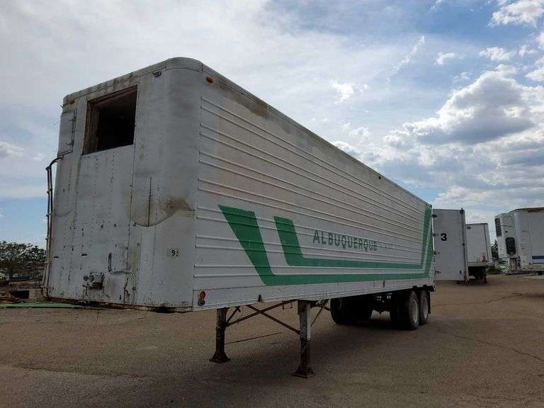 American 42ft Reefer T/A Trailer Frame Storage J&J Auctioneers LLC