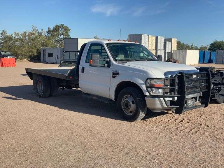 2010 Ford F350 Flatbed Truck J&J Auctioneers LLC