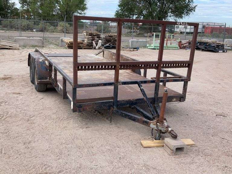 1999 16ft HMDE Utility Trailer J&J Auctioneers LLC