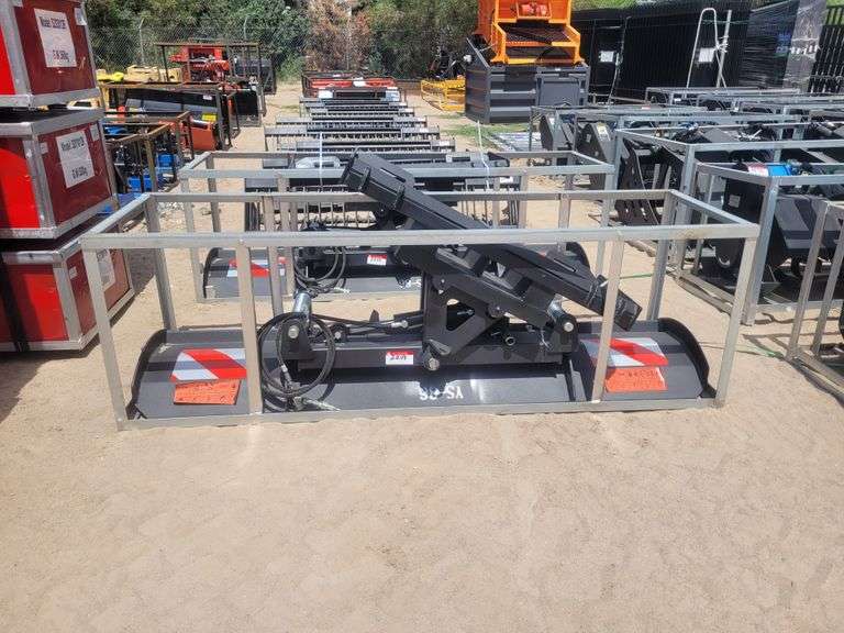 2022 Greatbear YS86 Inch Hydraulic Snow Plow. Albuquerque, NM J&J Auctioneers LLC