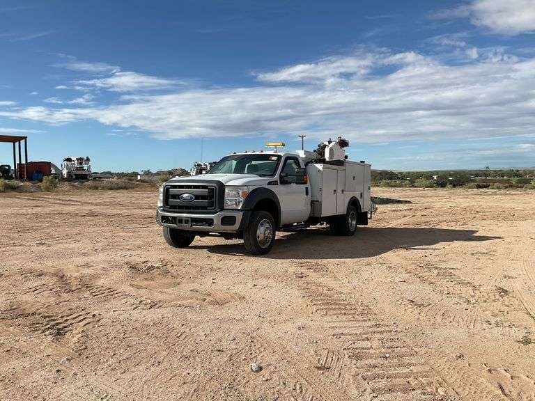 2015 Ford F550 4X4 Service Truck Albuquerque NM J&J Auctioneers LLC