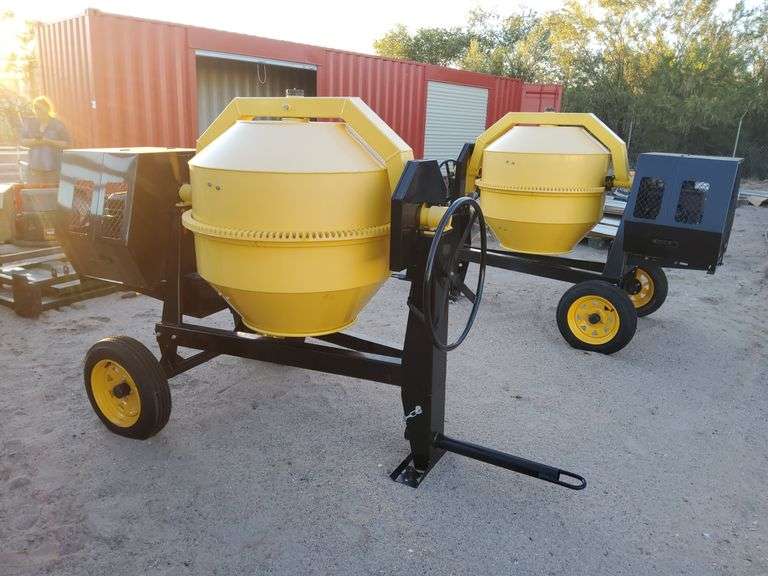 Unused CMT Portable Cement mixer Albuquerque N.M J&J Auctioneers LLC