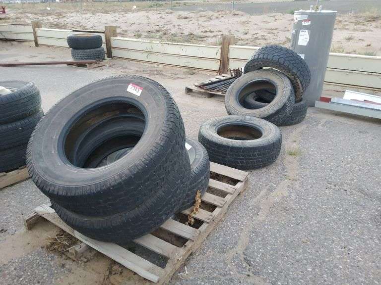Qty 17" & 18" tires Albuquerque N.M J&J Auctioneers LLC