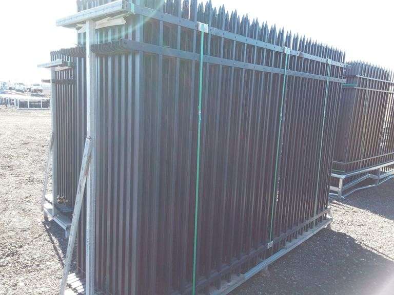 Qty (20) Sections Site Fence Albuquerque, NM J&J Auctioneers LLC