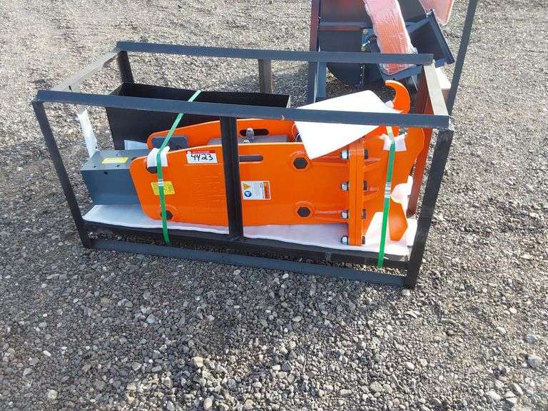 TMG Industrial 7 Ton Hydraulic Hammer Breaker Albuquerque NM J&J Auctioneers LLC