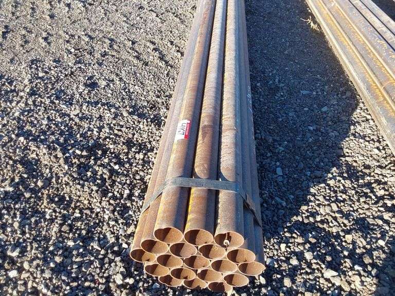 (Qty 19) 2.5 in X 21ft Pipe Albuquerque, NM J&J Auctioneers LLC