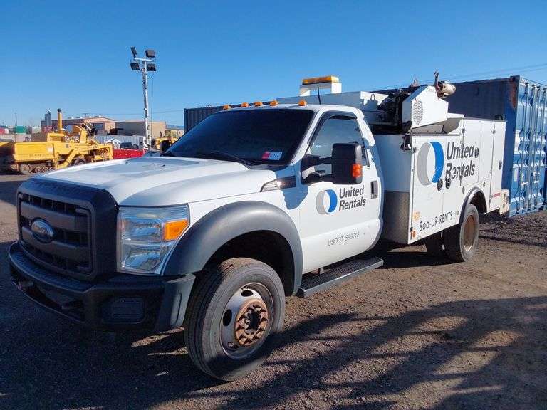 2015 Ford F550 4x4 Service Truck Albuquerque NM J&J Auctioneers LLC