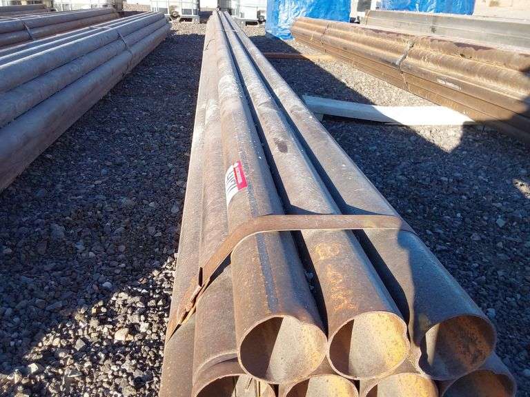 Qty 19) 2.5 in X 21ft Pipe Albuquerque, NM J&J Auctioneers LLC
