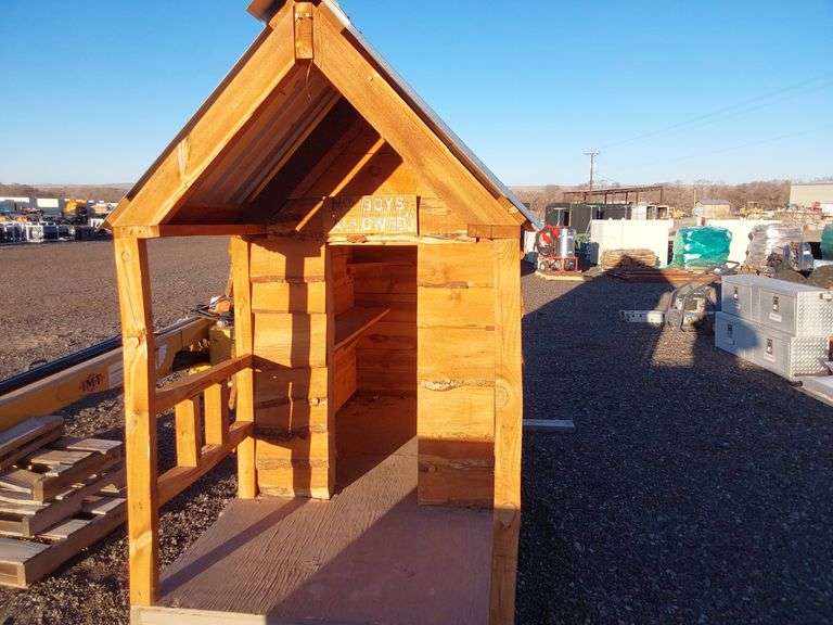 Kids Wooden PlayhouseAlbuquerque, NM J&J Auctioneers LLC
