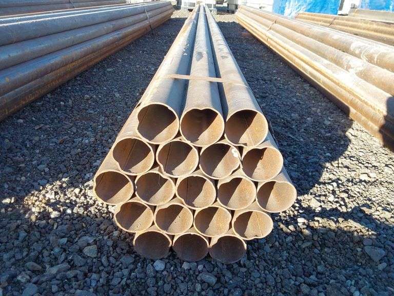 Qty 19) 2.5 in X 21ft Pipe Albuquerque, NM J&J Auctioneers LLC