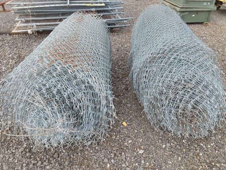 Qty (2) 5ft Rolls of Chain Link Fencing Albuquerque, NM J&J