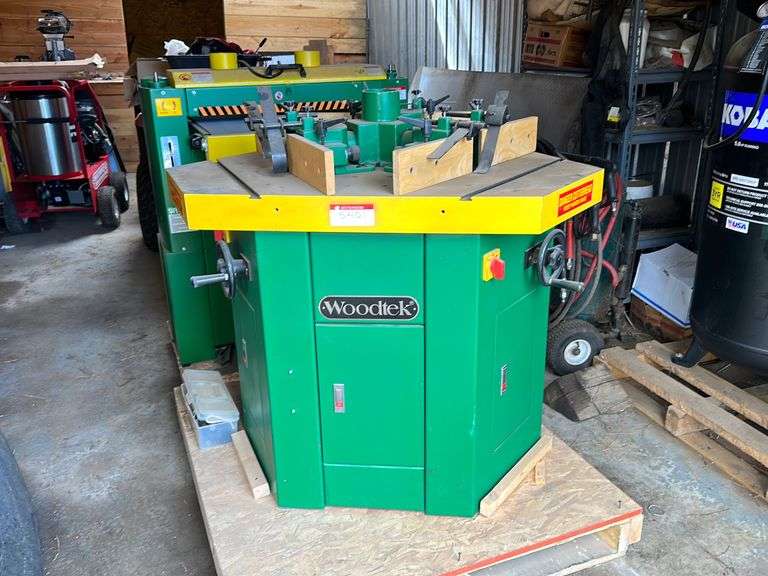 2005 Woodtek 832280 Jointer J&J Auctioneers LLC