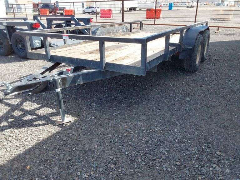 Shop Built Utility Trailer Frame J&J Auctioneers LLC