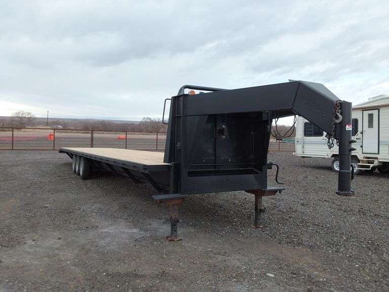 2014 Gator 40ft Tri Axle Flatbed Gooseneck Trailer Albuquerque, N.M