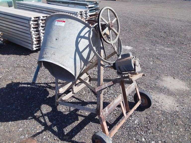 Electric Cement Mixer J&J Auctioneers LLC