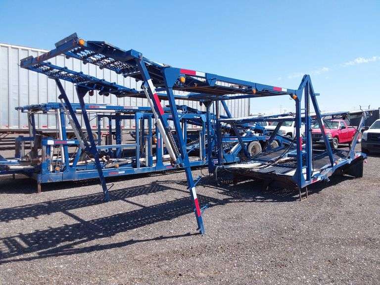 2001 Hmde 53ft T/A Auto Transport Trailer J&J Auctioneers LLC