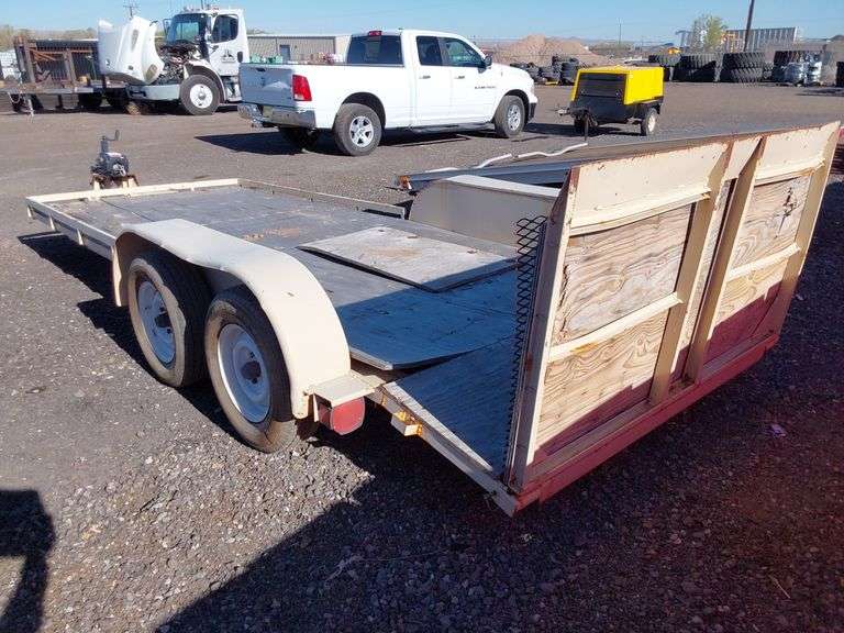 HMDE 16ft T/A Trailer Frame J&J Auctioneers LLC