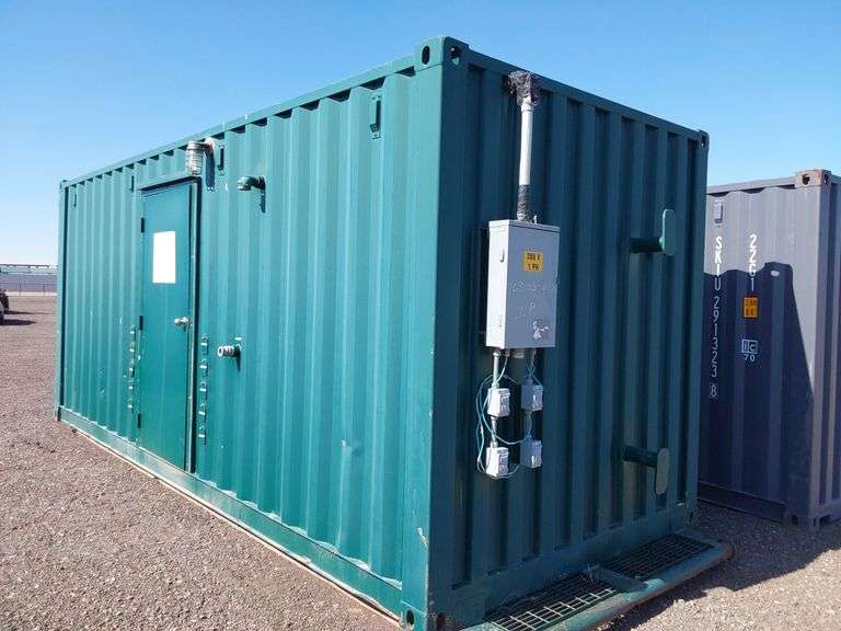 20 Ft Container with 2 Poly Water tanks Albuquerque, N.M. J&J