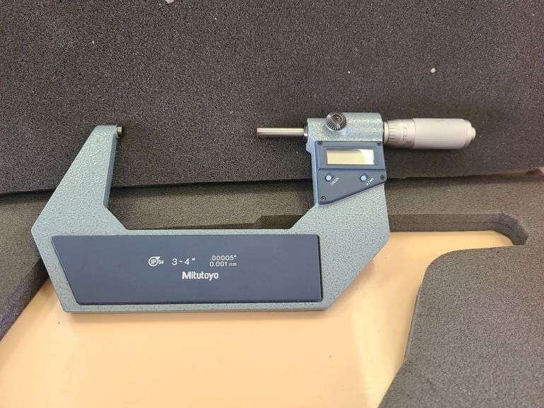 Mitutoyo Digital Micrometer J&J Auctioneers LLC