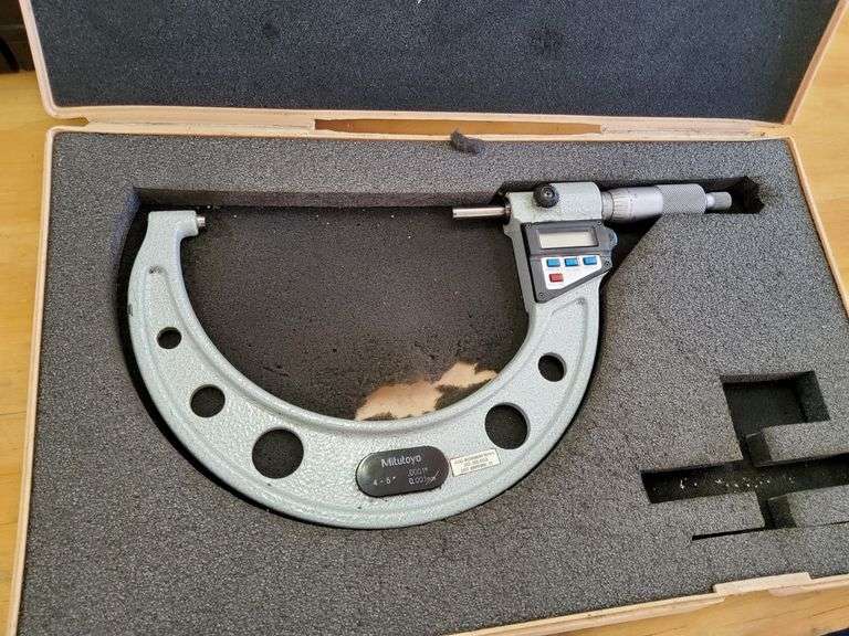 Mitutoyo Digital Micrometer J&J Auctioneers LLC
