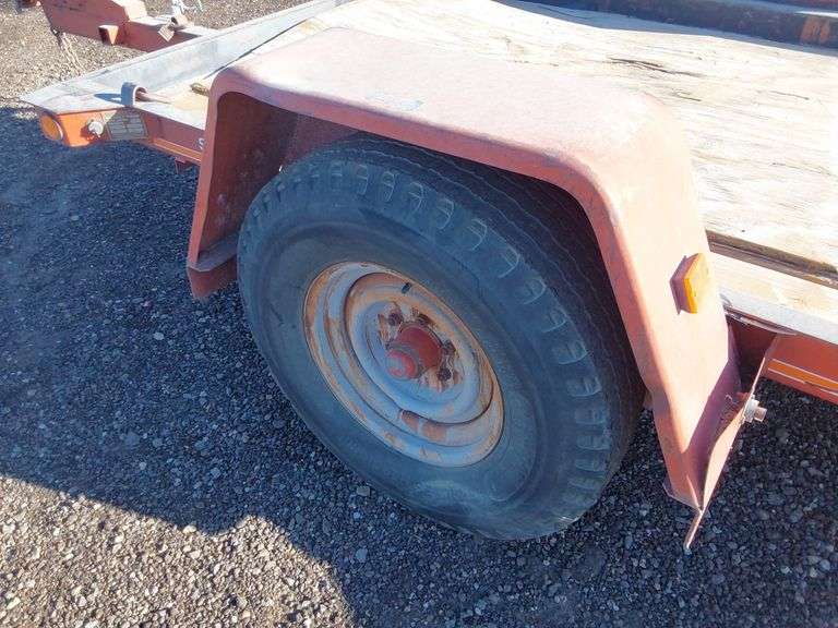 1986 CMW S4A S/A Equipment Trailer Albuquerque,NM J&J Auctioneers LLC