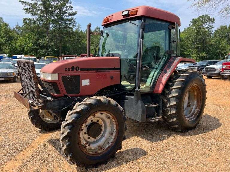 1998 Case CX90 Enclosed Cab 4WD Utility Tractor (6,124 Hours)