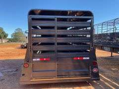 NEW 2024 Circle W 16' Bumper Pull Stock Trailer