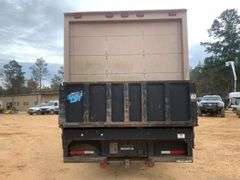 1998 Ford F700 2 Door Cargo Box Truck (123,242 Miles Showing)-Not Running