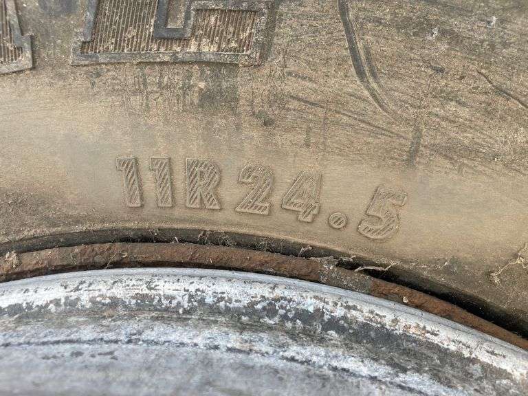 (2) General D660 Tires with (4) 10 Lug Rims