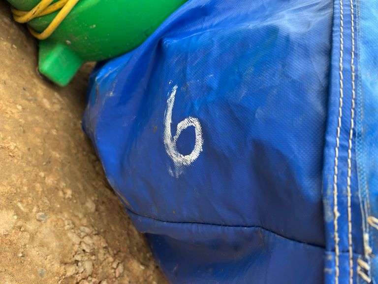 Blue Marble 16' Inflatable Water Slide