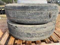 (2) General D660 Tires with (4) 10 Lug Rims