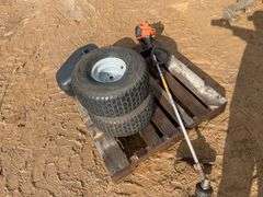 Pallet of Lawn Equipment