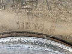 (2) General D660 Tires with (4) 10 Lug Rims