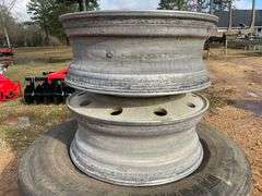 (2) General D660 Tires with (4) 10 Lug Rims