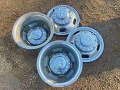 (4) Dodge Dually Chrome Wheel Simulators