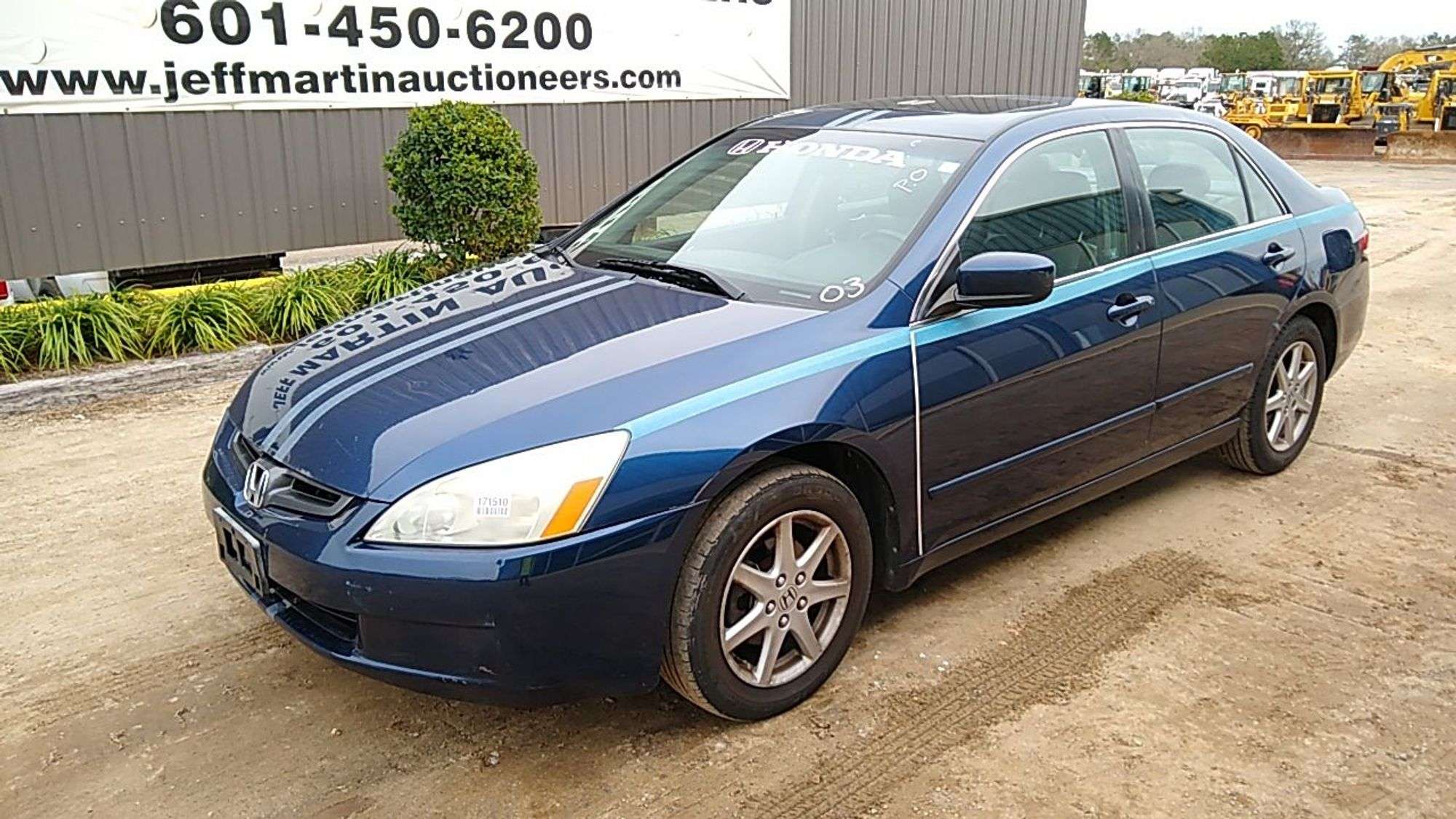 2003 HONDA ACCORD EX VIN: 1HGCM66593A049317 SEDAN - Jeff