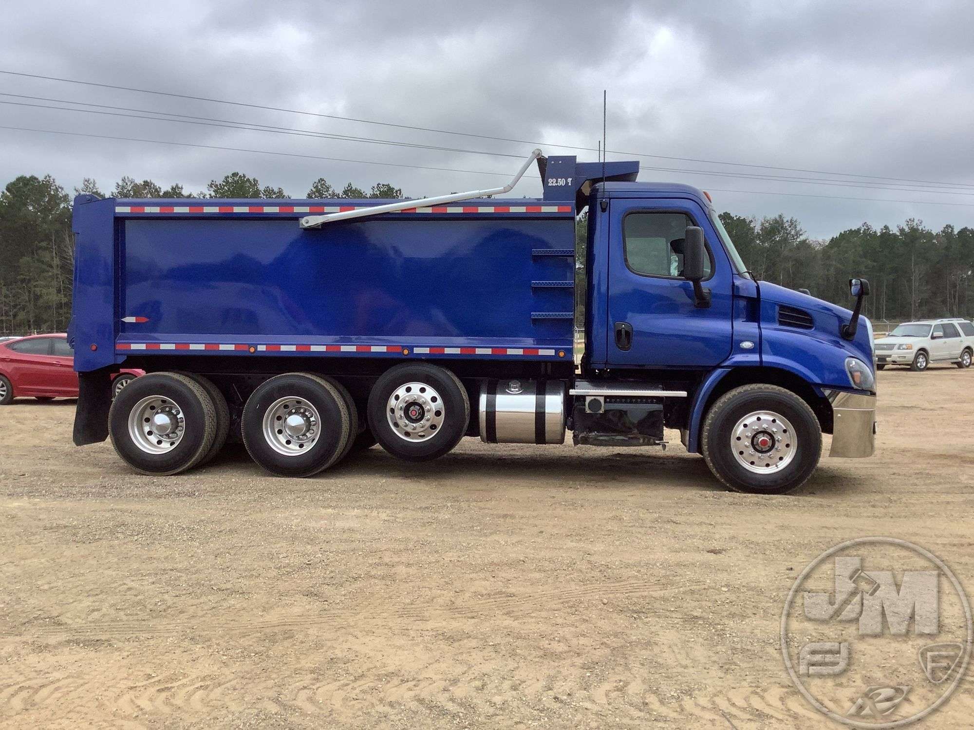 2016 FREIGHTLINER CASCADIA TRI-AXLE DUMP TRUCK VIN