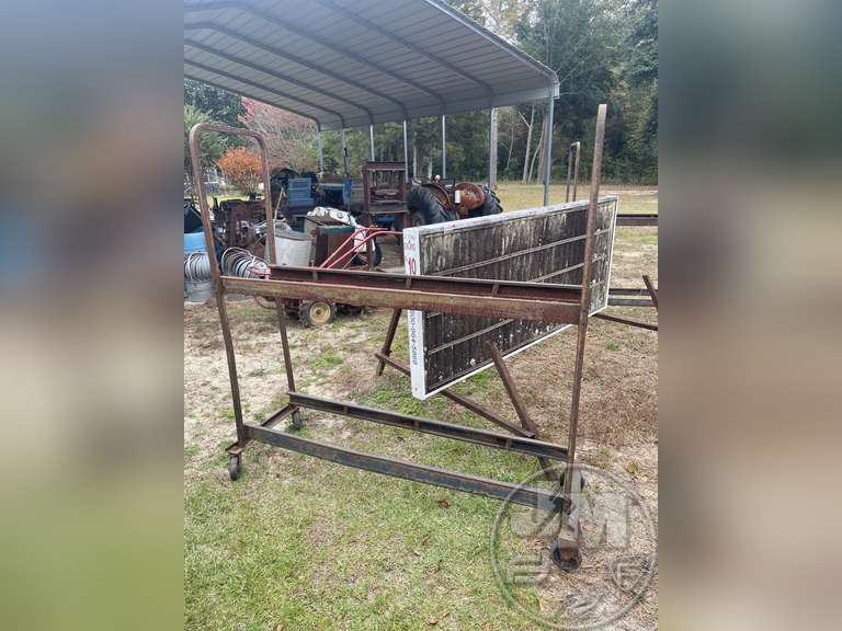 SIGN, (2) RACKS Jeff Martin Auctioneers, Inc.