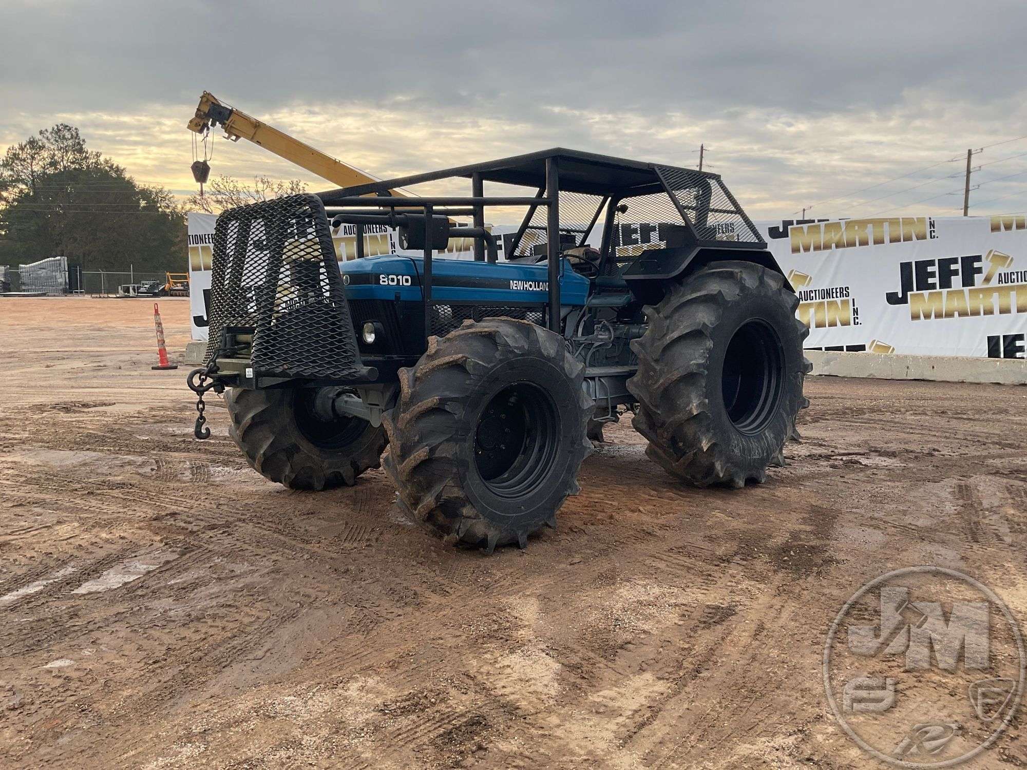 FORD 8010 4X4 TRACTOR SN: 801232M - Jeff Martin Auctioneers, Inc.