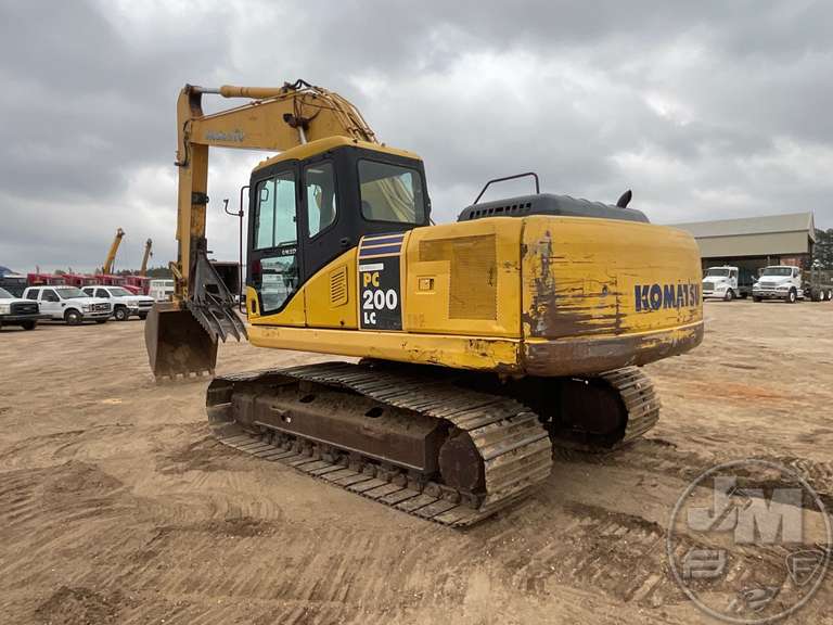 2005 KOMATSU PC 200-7 LC HYDRAULIC EXCAVATOR SN: C72778