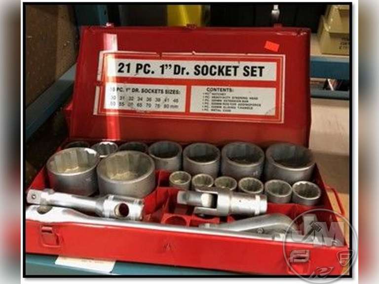 21 PC 3/4" DRIVE SOCKET SET - Jeff Martin Auctioneers, Inc.